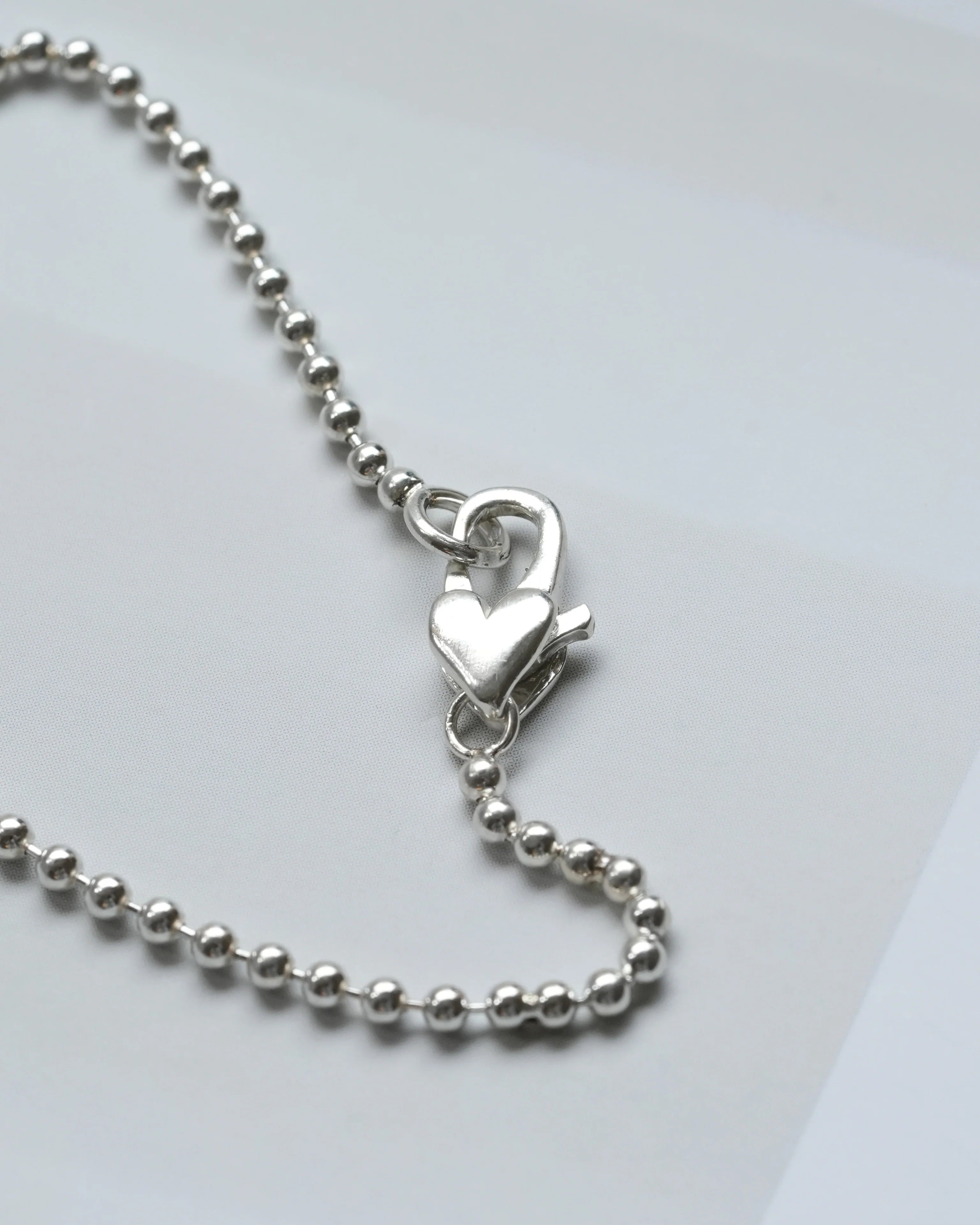 Italy Small Heart Clasp ブレスレット （ボールチェーン） ¥8,756   ~ ¥11,220
