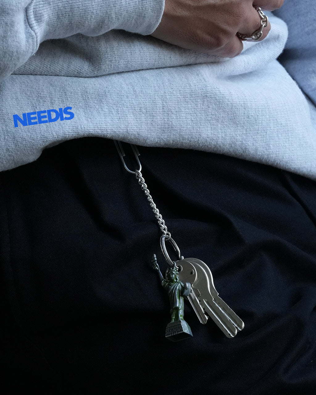 NEEDIS Large Clip Key Ring  ¥23,100 or ¥31,735