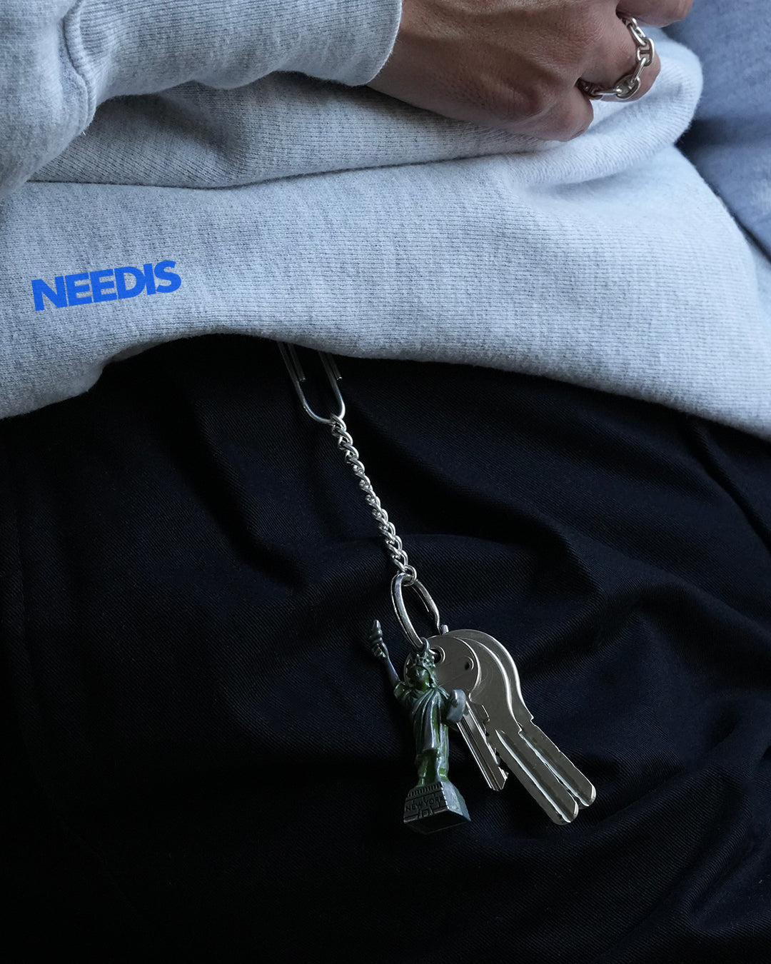 NEEDIS Large Clip Key Ring  ¥23,100 or ¥31,735