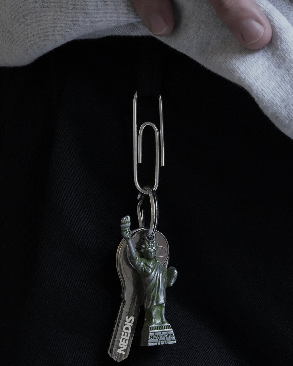 NEEDIS Large Clip Key Ring  ¥23,100 or ¥31,735