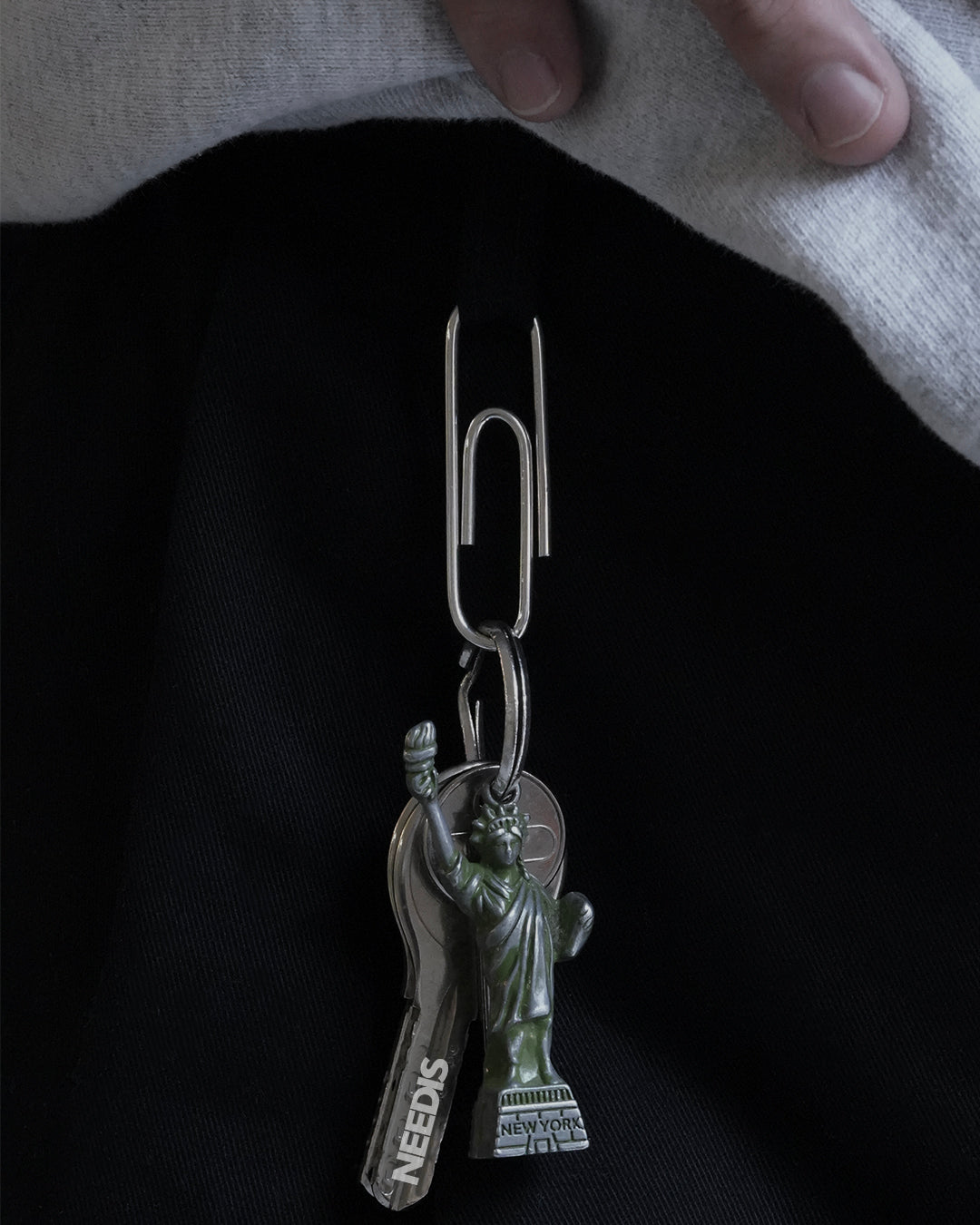 NEEDIS Large Clip Key Ring  ¥23,100 or ¥31,735