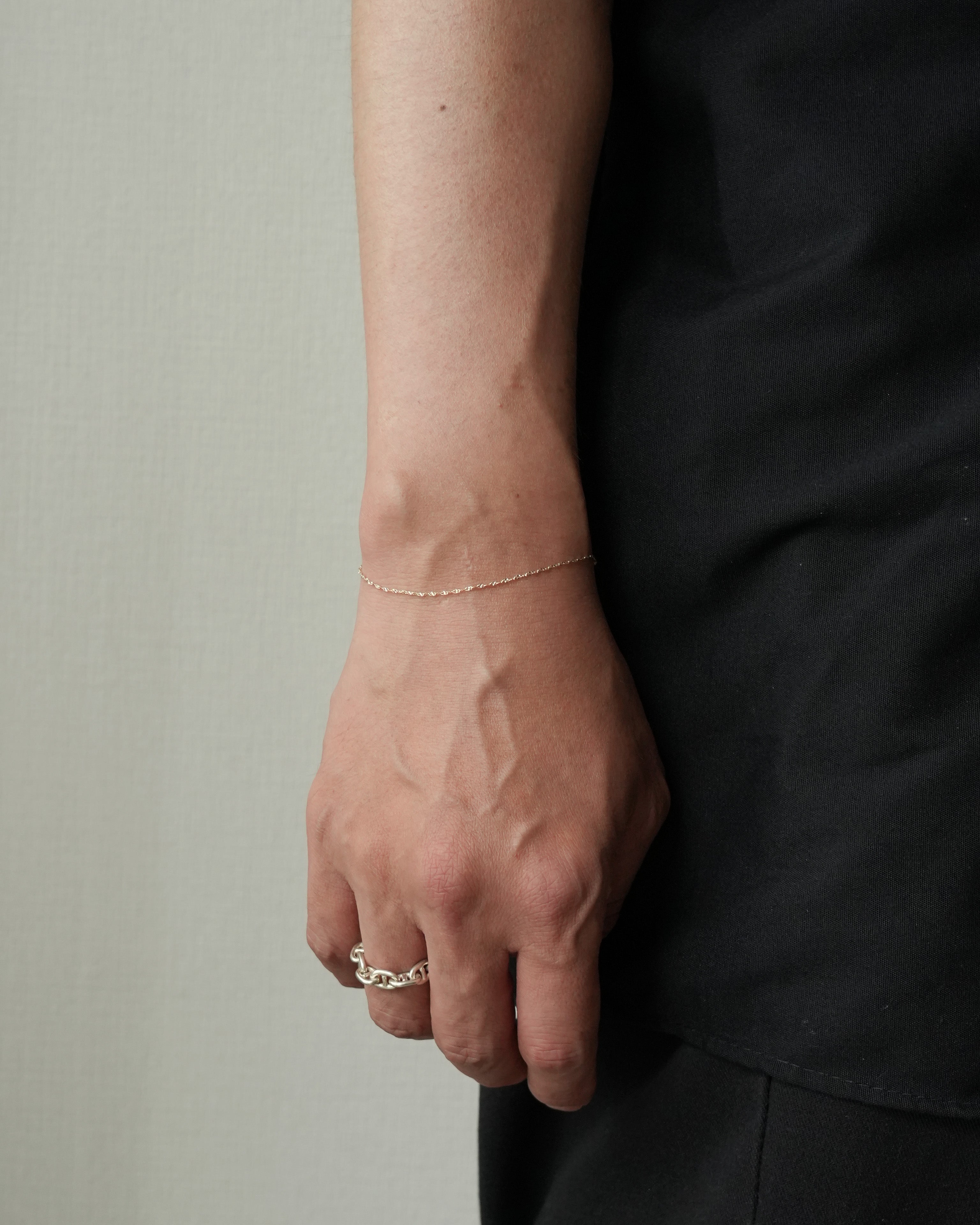 Mogul Chain K10YG Bracelet  ￥18,370～¥22,990