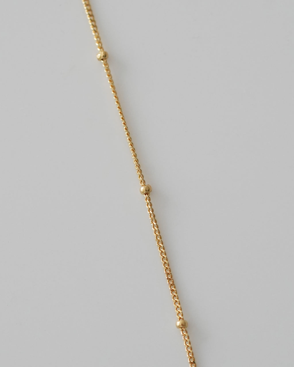 Skip Stud Necklace K18Yellow Gold