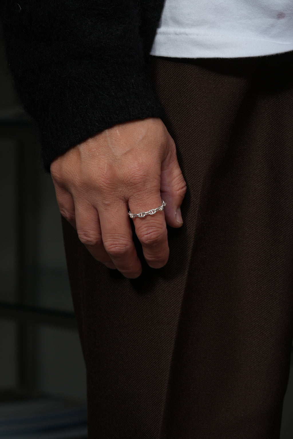 Anchor Chain Ring 3.8mm  ¥4,961- ~ ¥5,885-