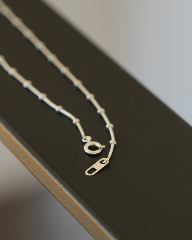 Snake Stud Chain Necklace 0.8mm ¥18,755  ~ ￥24,035