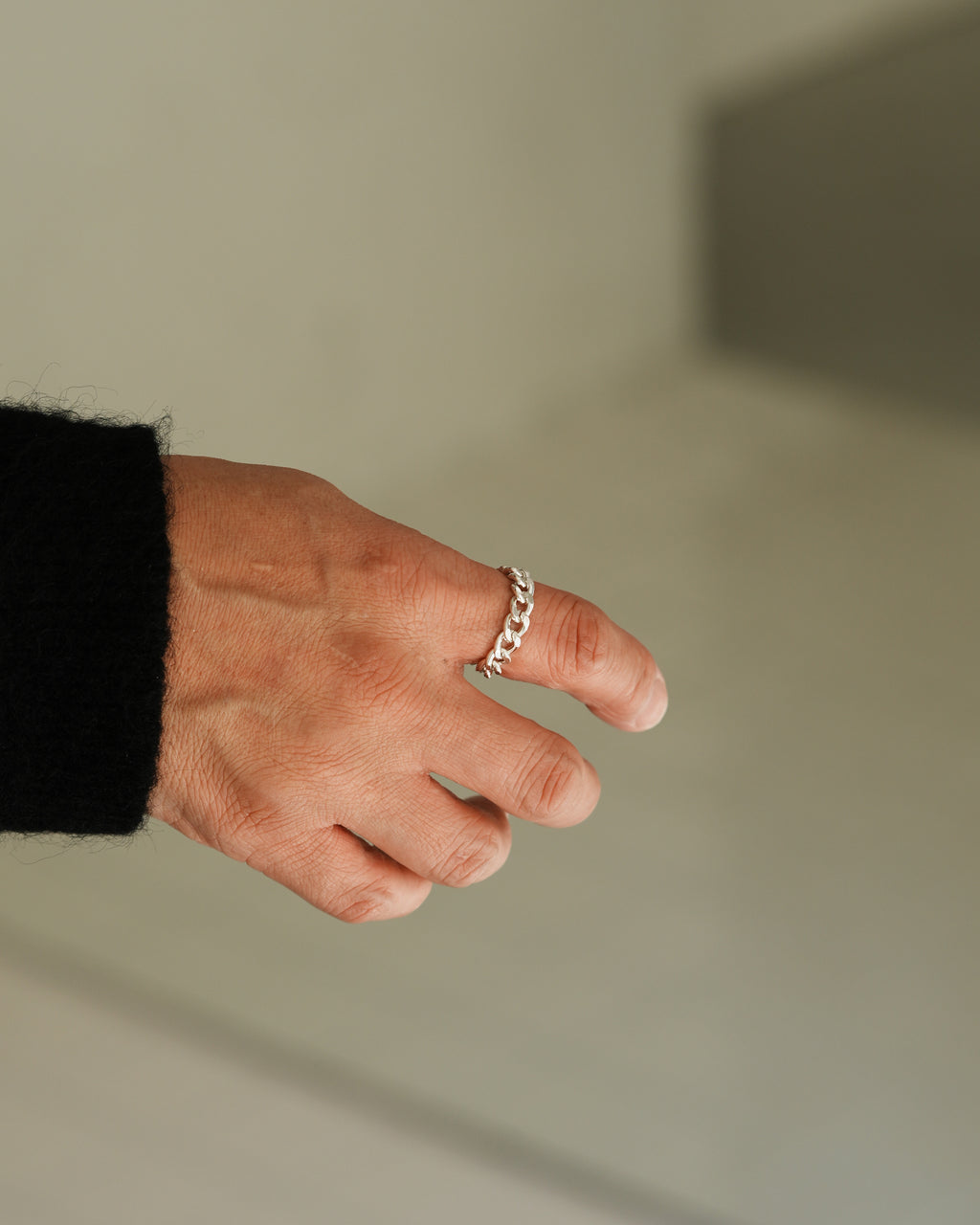 Curb Chain Ring　Silver 5.6mm ¥7,040～￥9,240