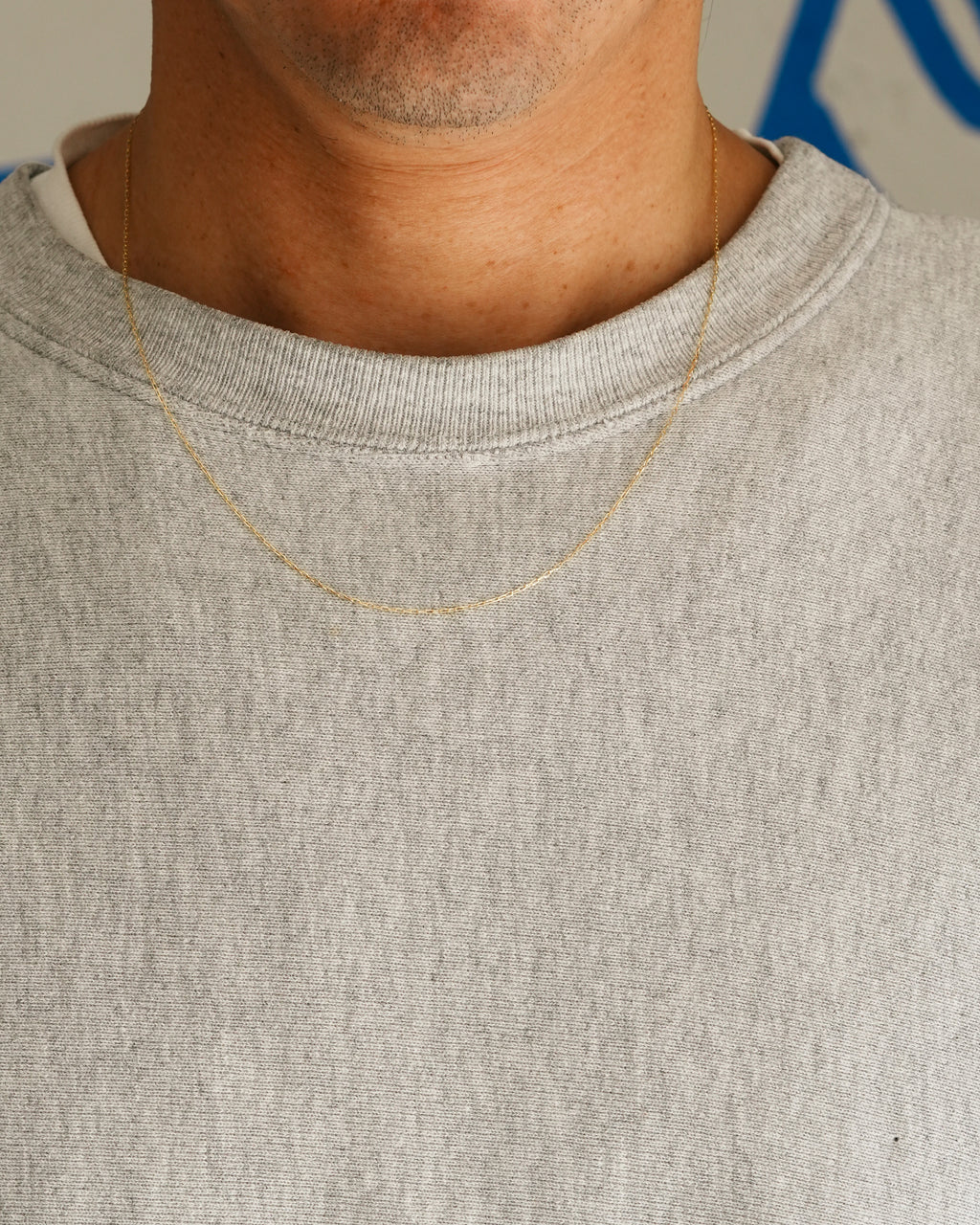 grime cut Long Cable Chain BRACELETt or NECKLACE K18YG 0.30mm : ¥27,483 〜 ¥72,528-