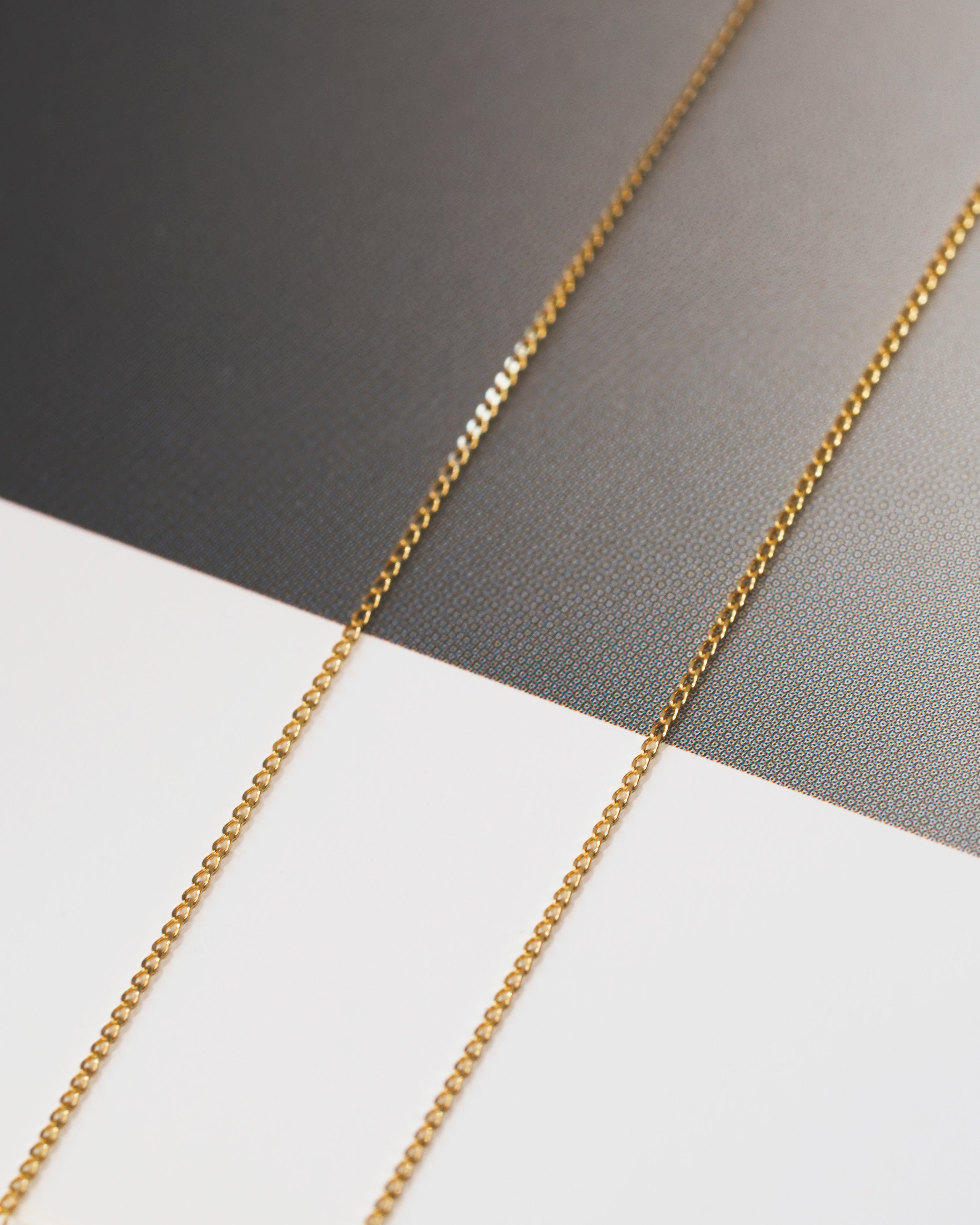 Planer Chain BRACELET or NECKLACE K18YG 0.20mm : ￥21,983- ～ ￥49,868