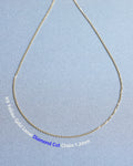 K9 Loose Diamond Cut Chain 1.2mm Necklace  ¥61,160 ~ ¥78,320