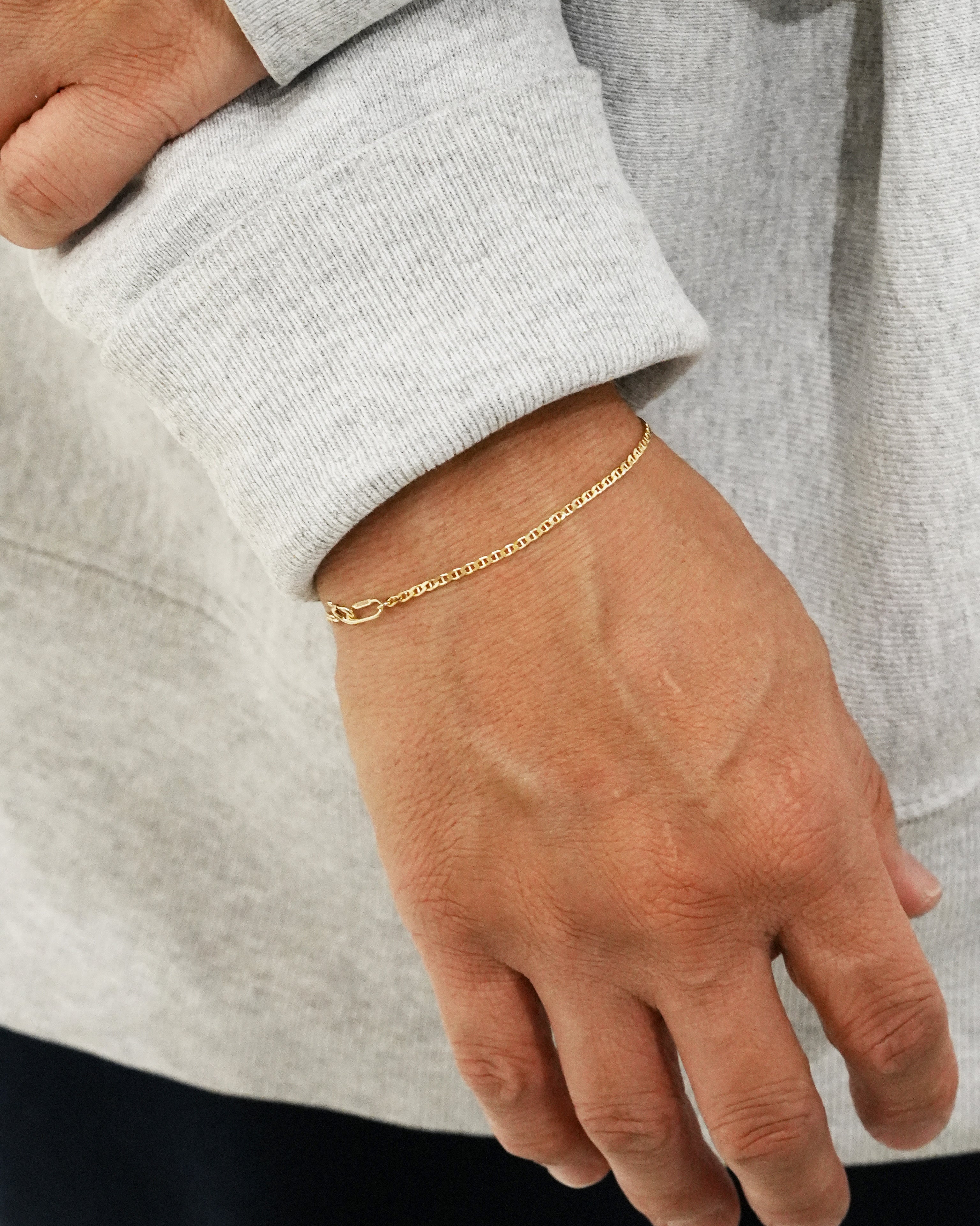 Mariner Chain Bracelet　K14YG ¥80,520～￥99,000