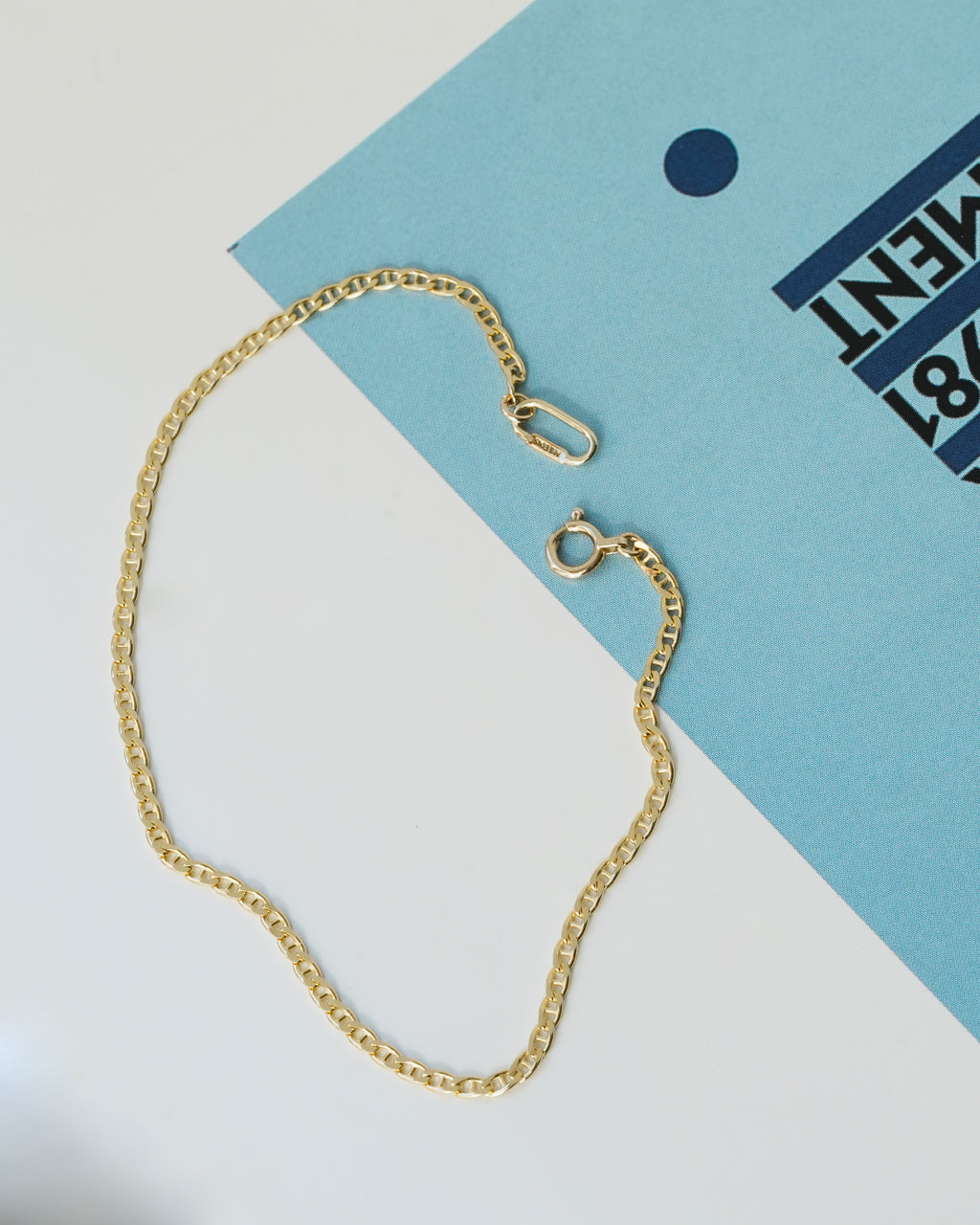 Mariner Chain Bracelet　K14YG ¥80,520～￥99,000