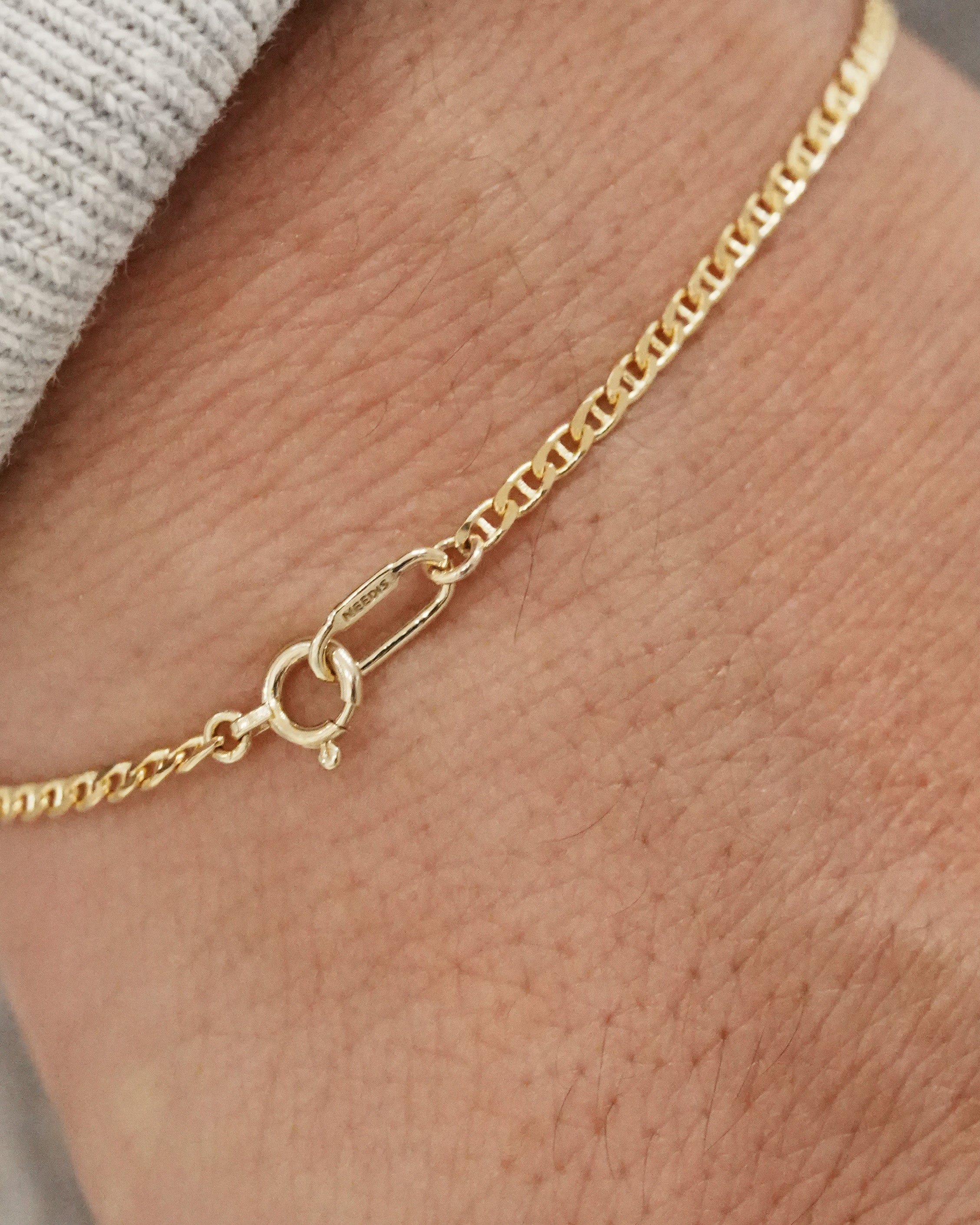 Mariner Chain Bracelet　K14YG