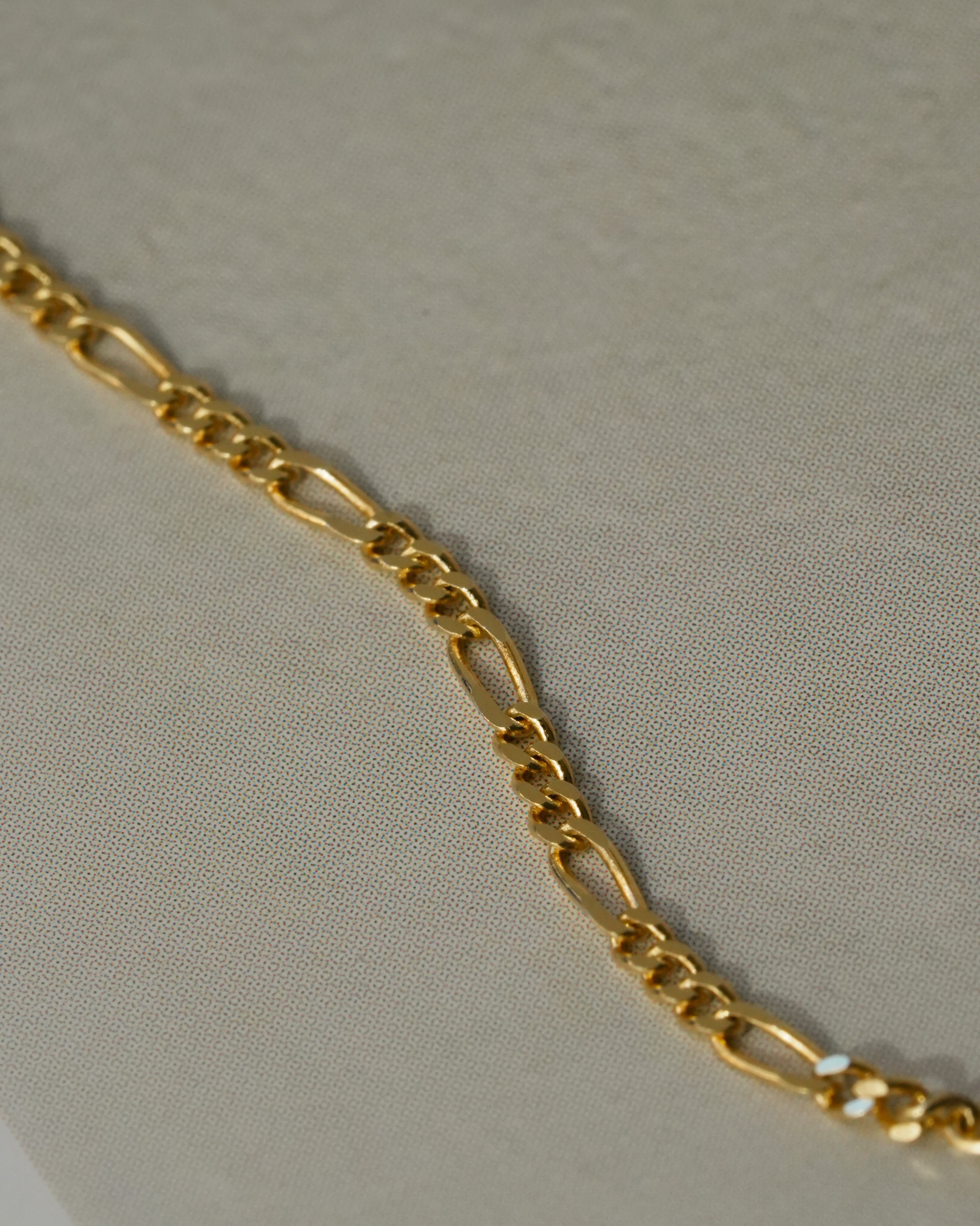 Figaro Chain Bracelet　K14YG ¥62,700～￥81,180
