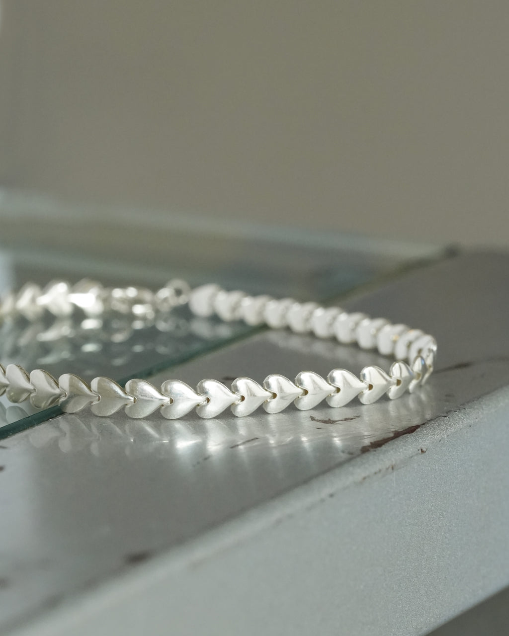Heart Tile Chain Bracelet  ¥8,470  -  ¥11,550