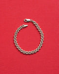 UK Vintage Stud Curb Chain Bracelet