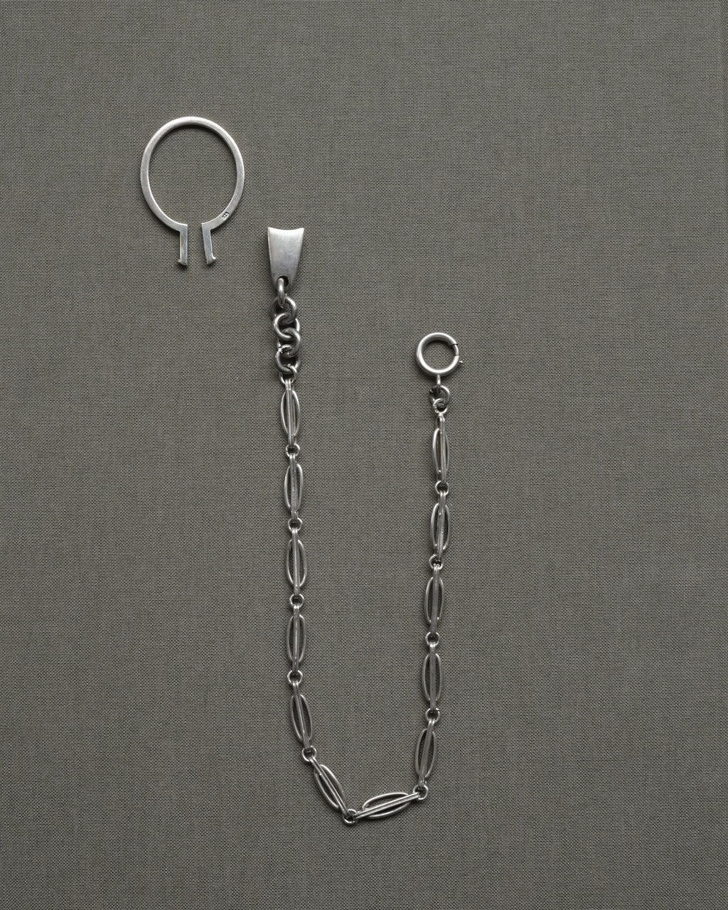 Antique Albert Chain 1880s ~ 1900s & Vintage Clasp