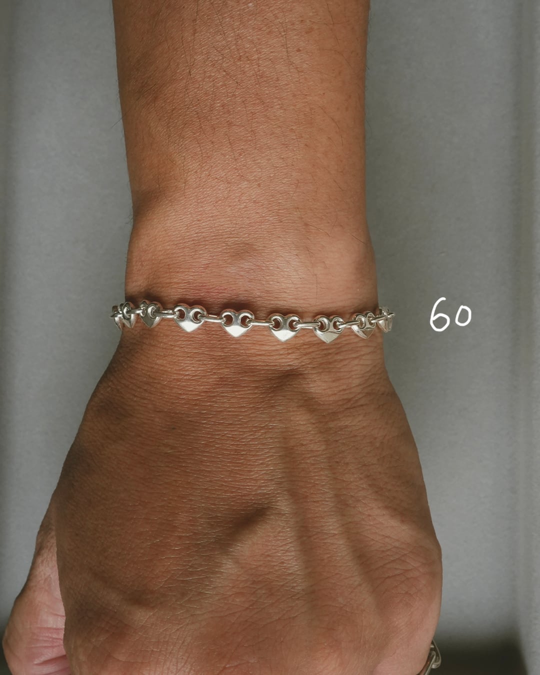 Puffed Heart Chain  from New York (幅60mm)