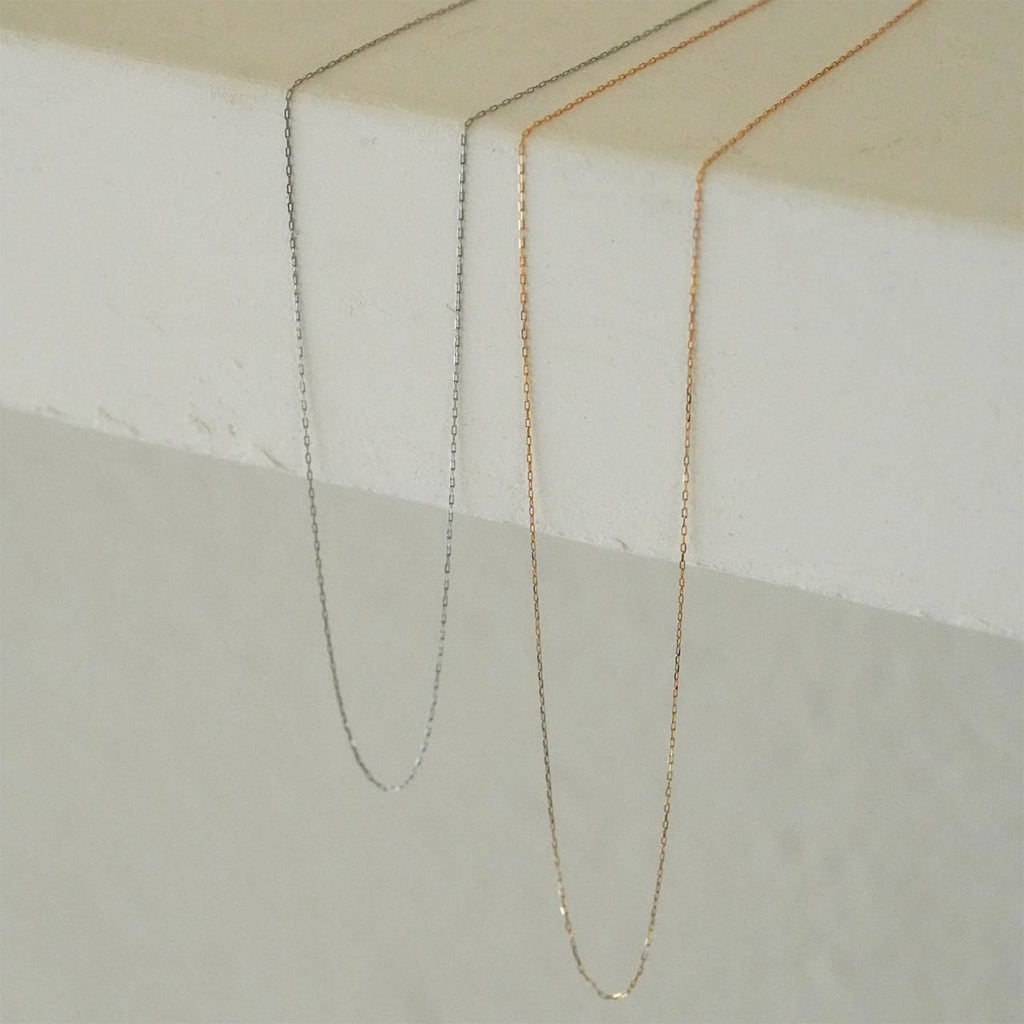 Pt850 Platinum Superfine Chain Necklace ¥12,100～￥17,490