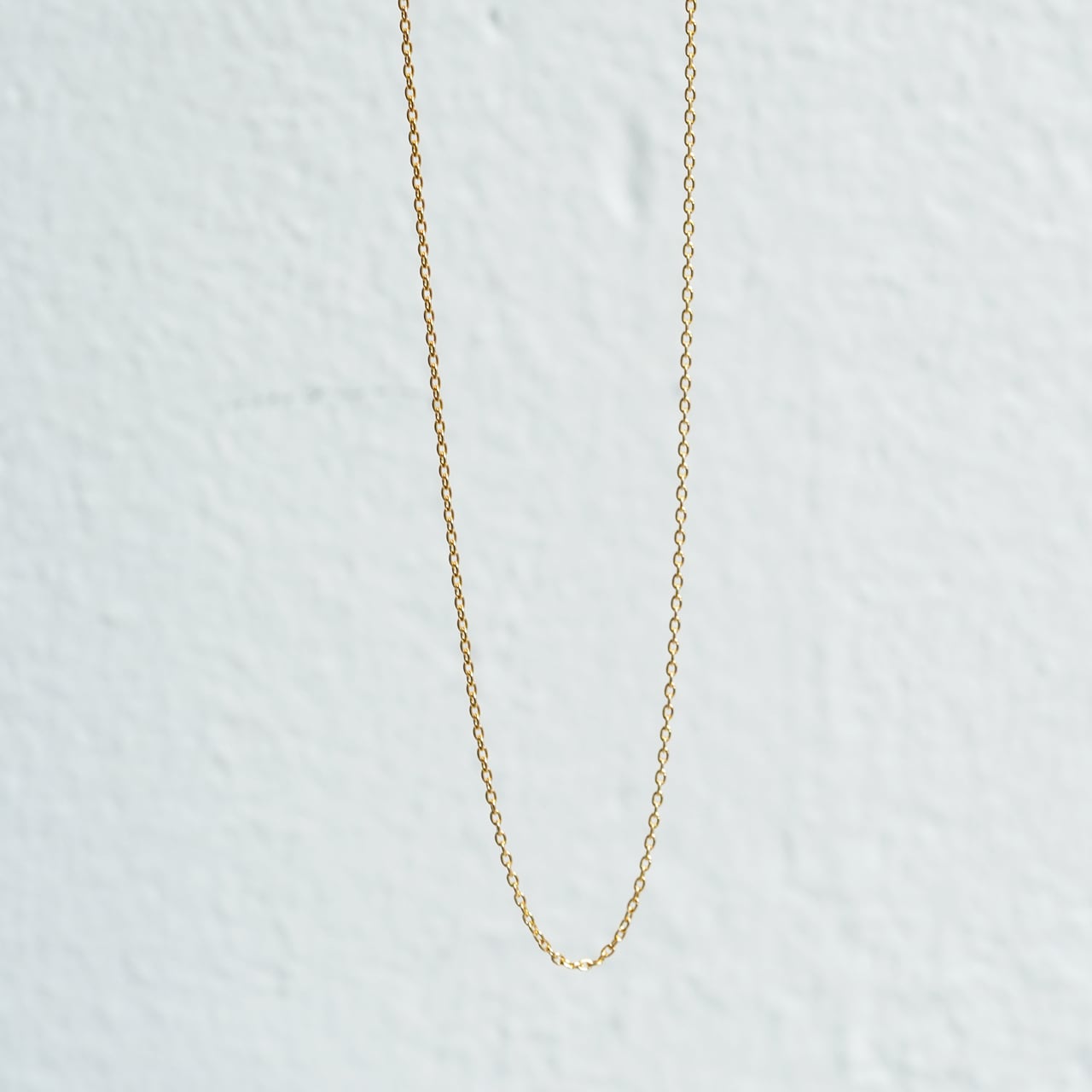 K18 Yellow Gold Azuki Chain 25