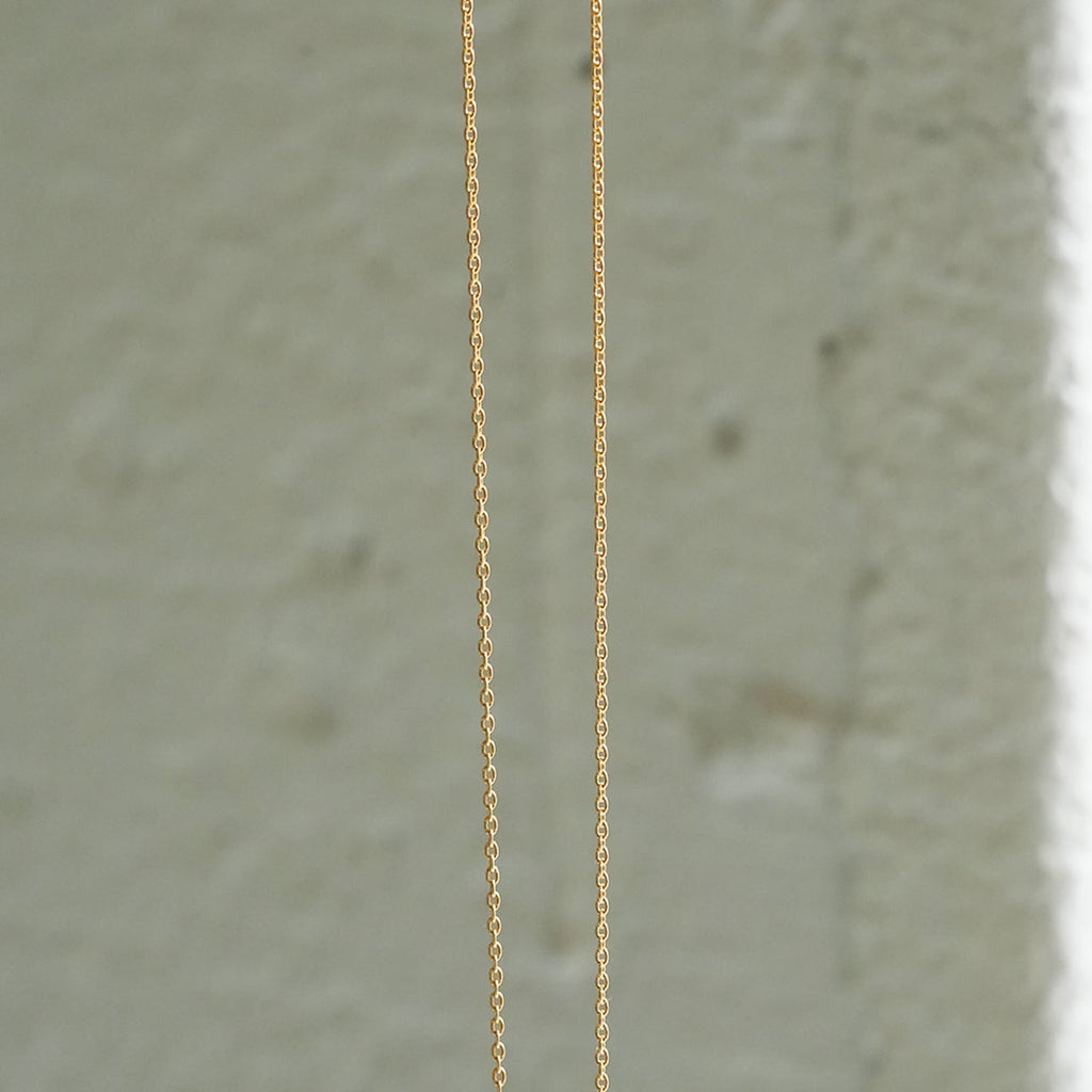 K18 Yellow Gold Azuki Chain 25