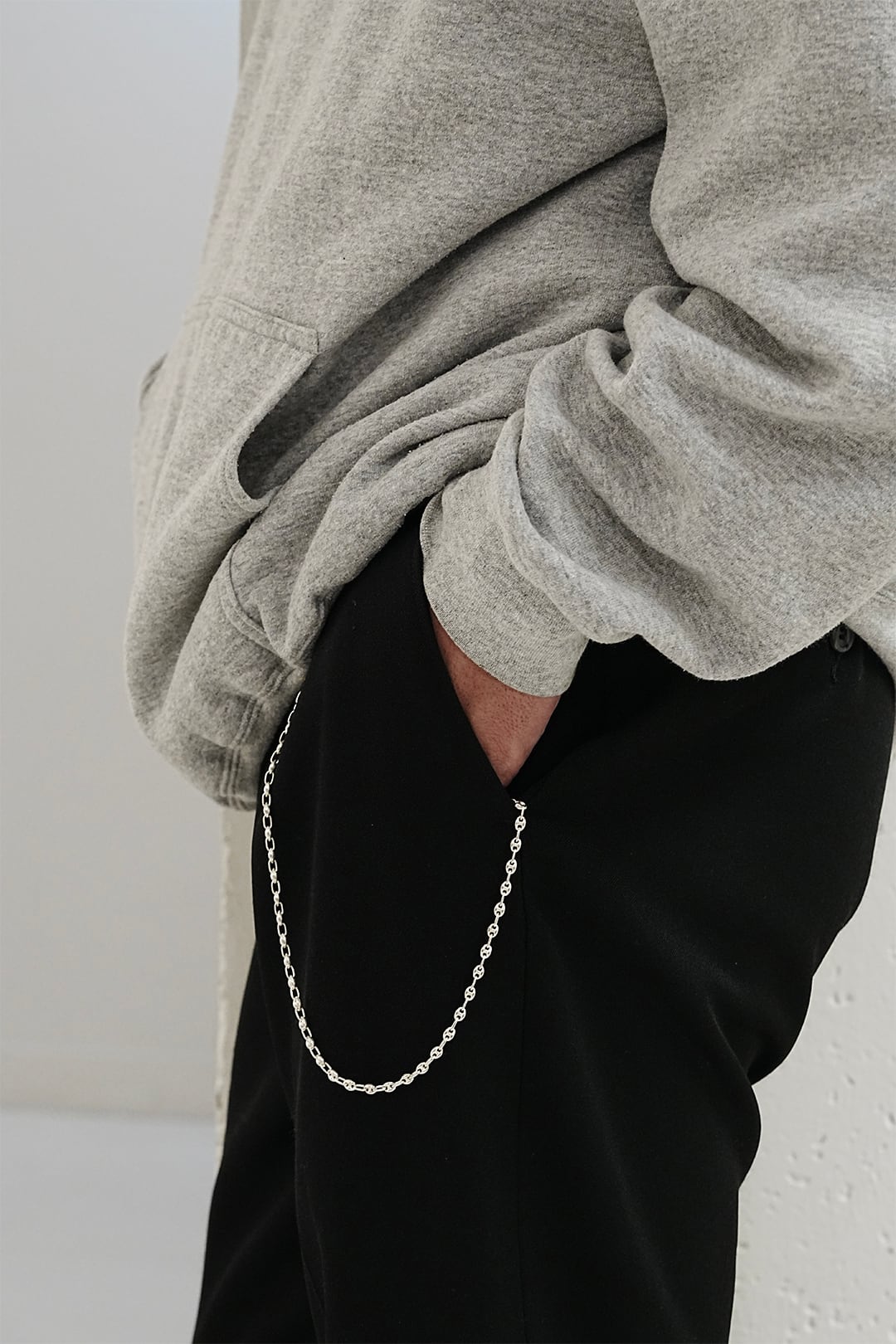 Key Chain カスタム“New York” Classic Puffed Chain 45