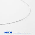 Pt850 Platinum Superfine Chain Necklace ¥17,600 ~ ¥26,290