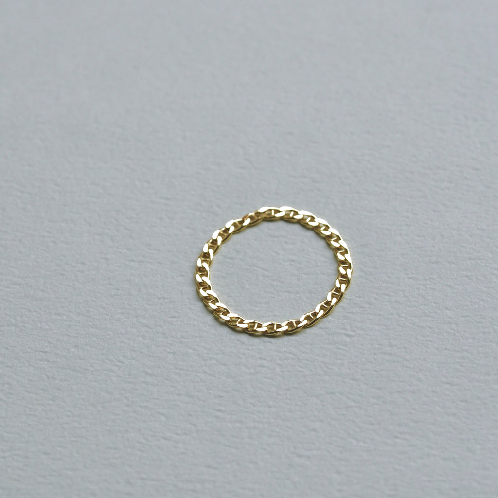 Mariner Chain Ring 　K14YG 1.8 ¥18,150～￥29,700
