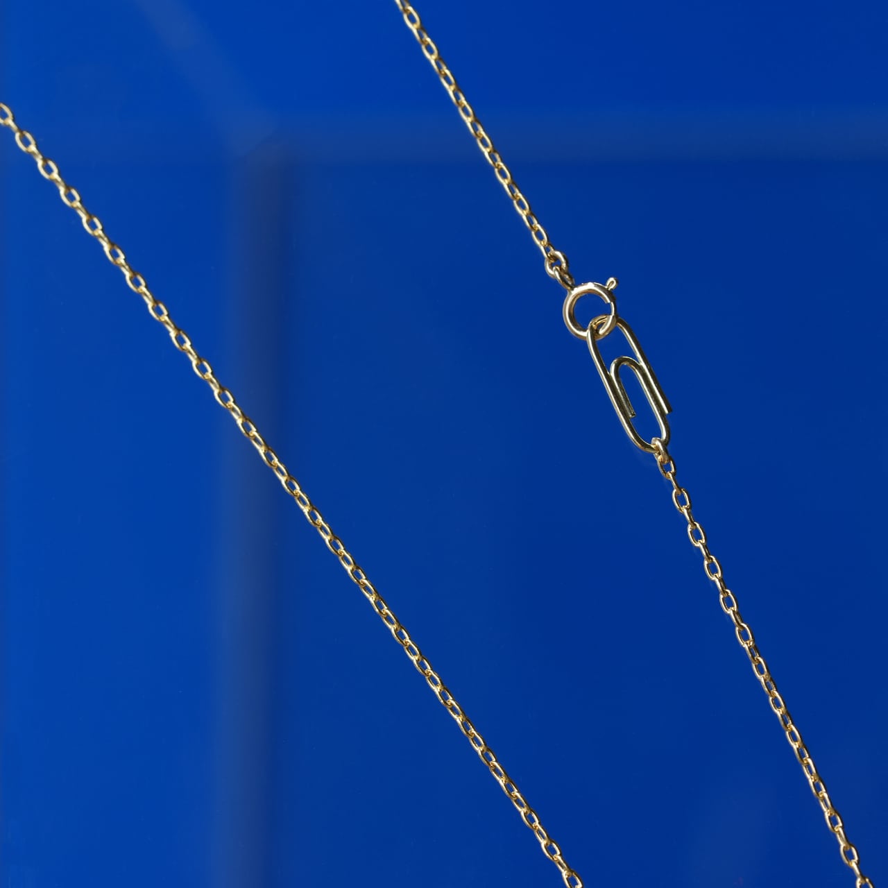 NEEDIS K14Yellow Gold Hollow Chain Necklace