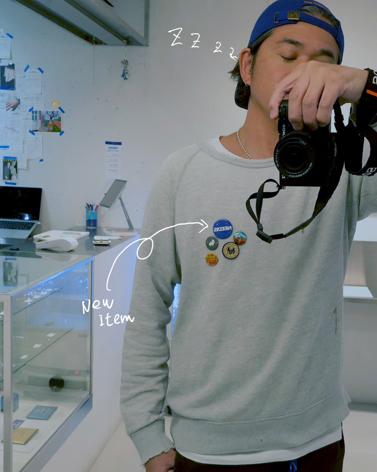 NEEDIS original Pin Badge