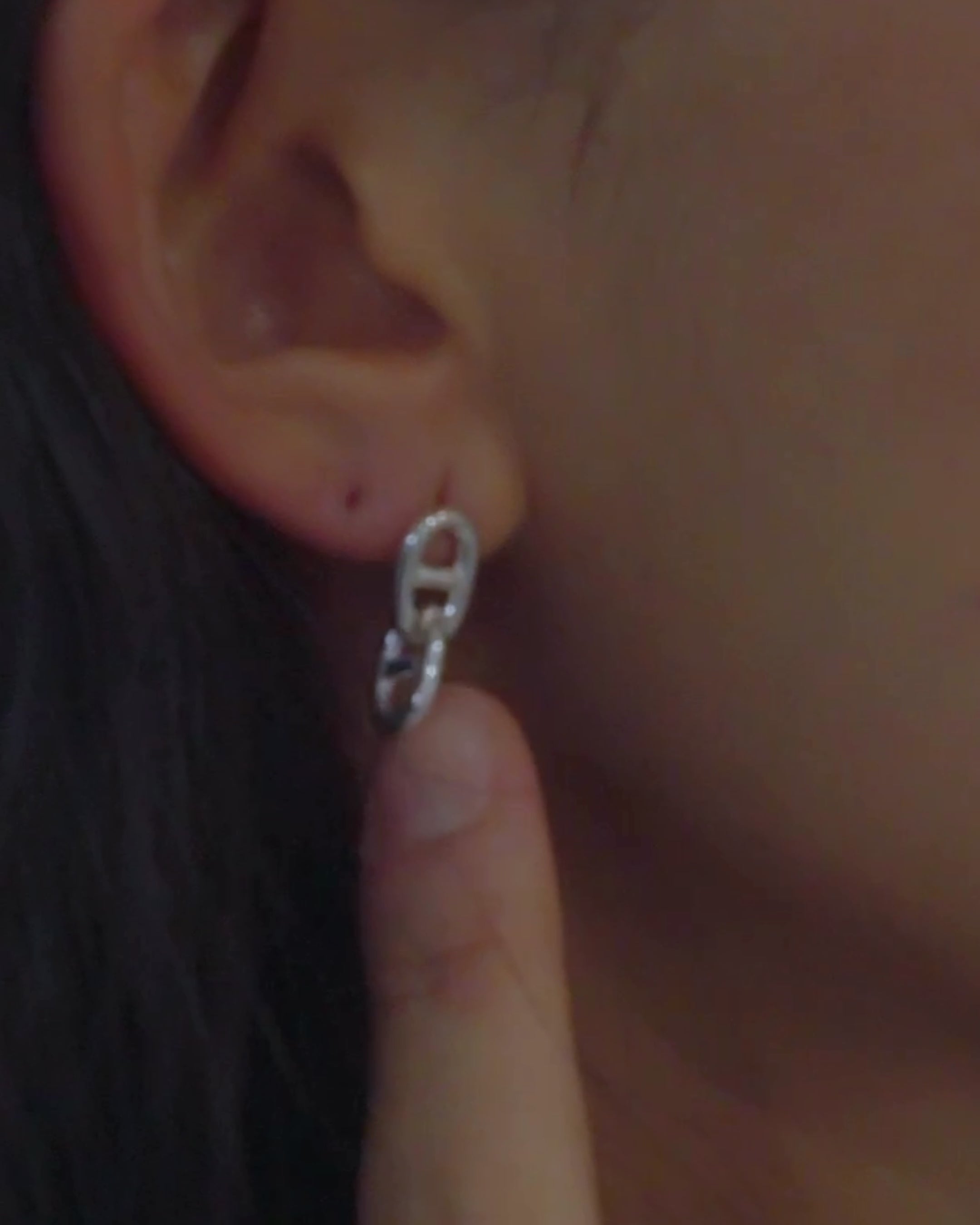 2Link Anchor Chain Pierce 6.8mm (片耳用)