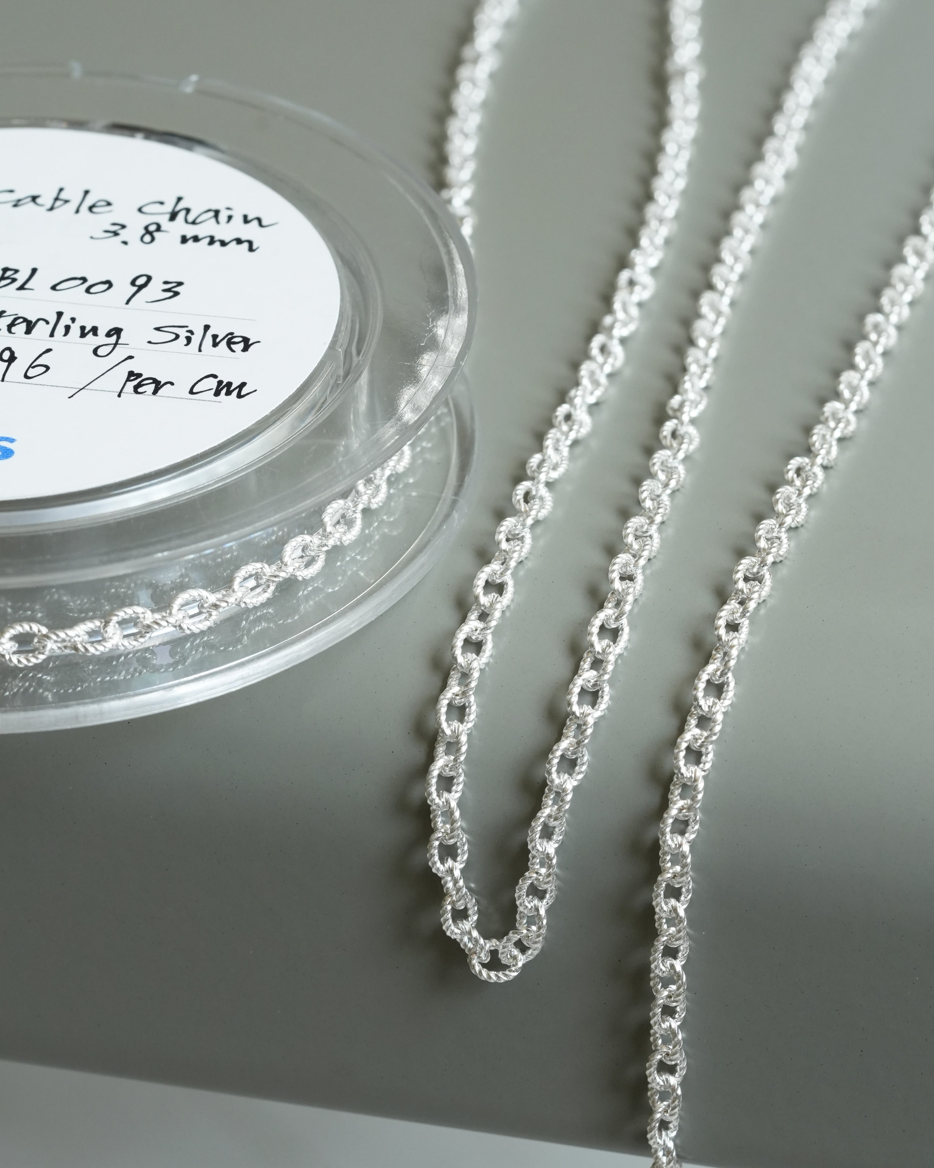 Twist Cable Chain 3.8mm (Ring) ¥4,378 ~ ¥5,764 – NEEDIS | ニーディーズ